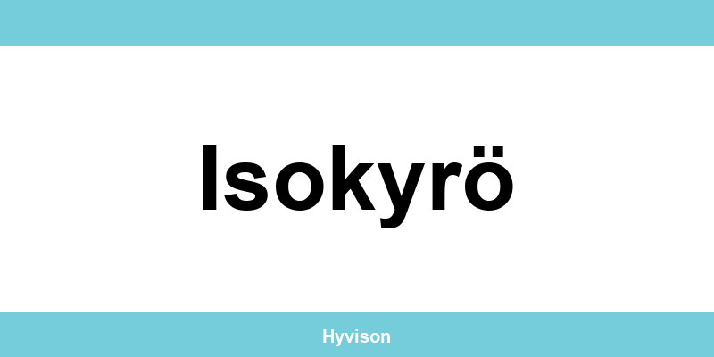 Clas Ohlson Isokyrö ja aukioloajat