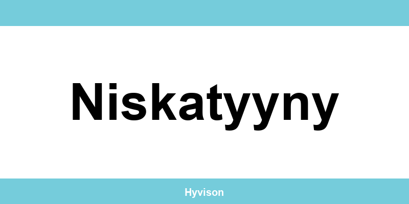 Clas Ohlson Niskatyyny ja aukioloajat