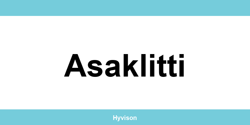 Clas Ohlson Asaklitti ja aukioloajat