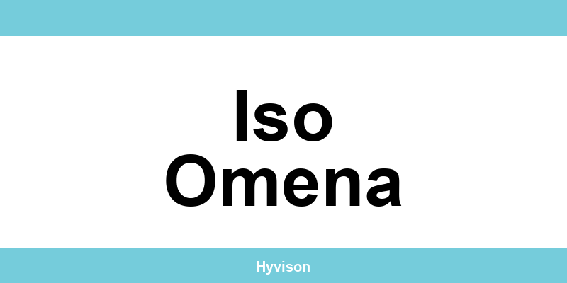Clas Ohlson Iso Omena ja aukioloajat